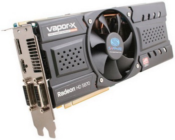 radeon HD 5870 with 2 Gb memory